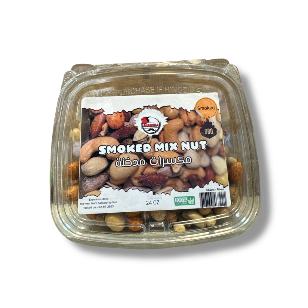 Smoked BBQ Mixed Nuts – Premium Roasted Nut Blend 24 Oz