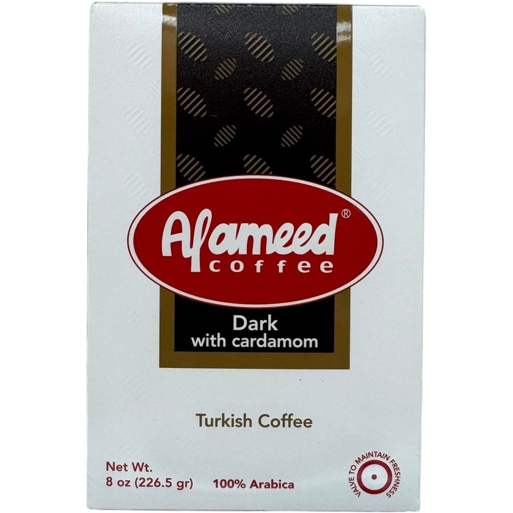 Al Ameed Turkish Coffee With Cardamom – Dark Roast Blend
