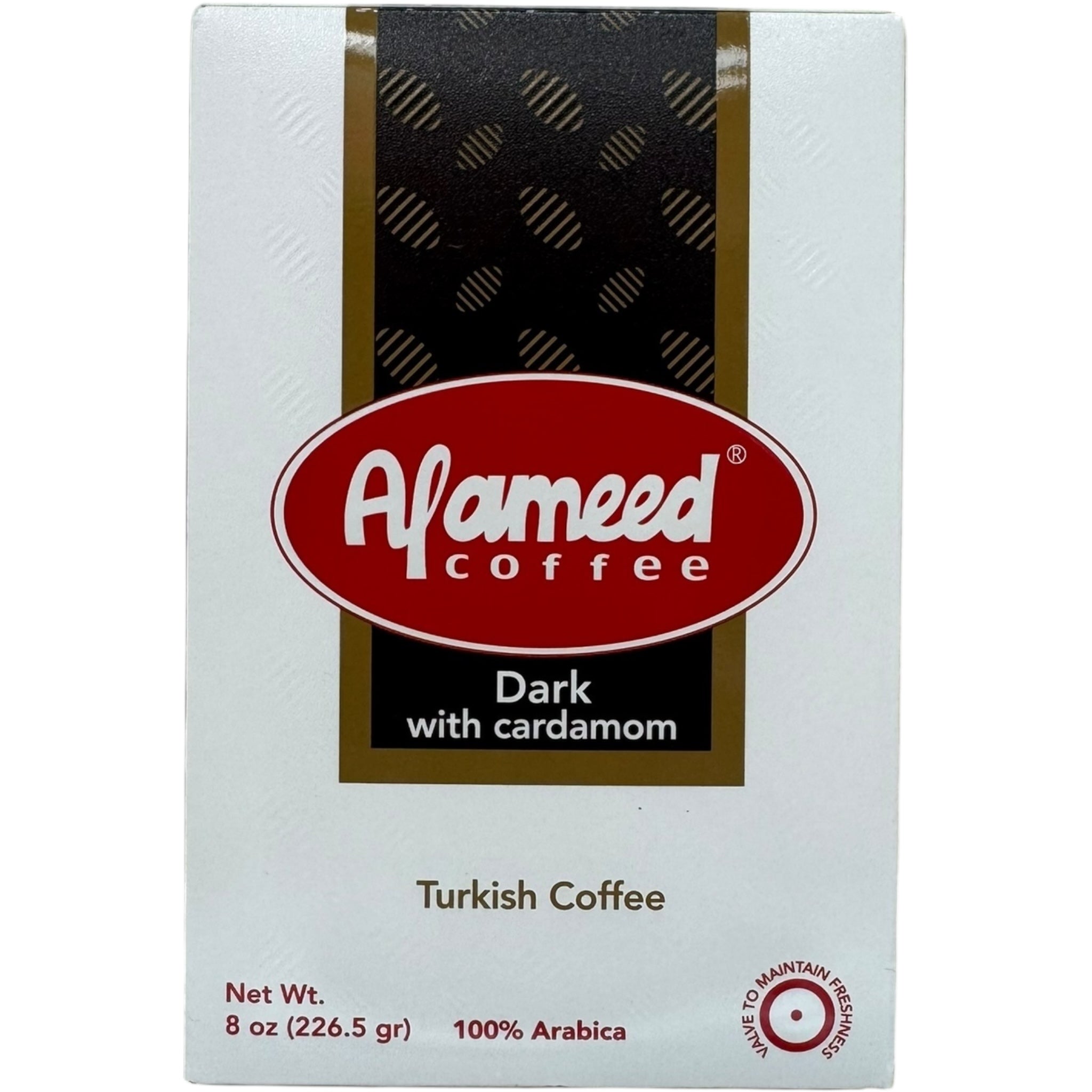 Al Ameed Turkish Coffee With Cardamom – Dark Roast Blend