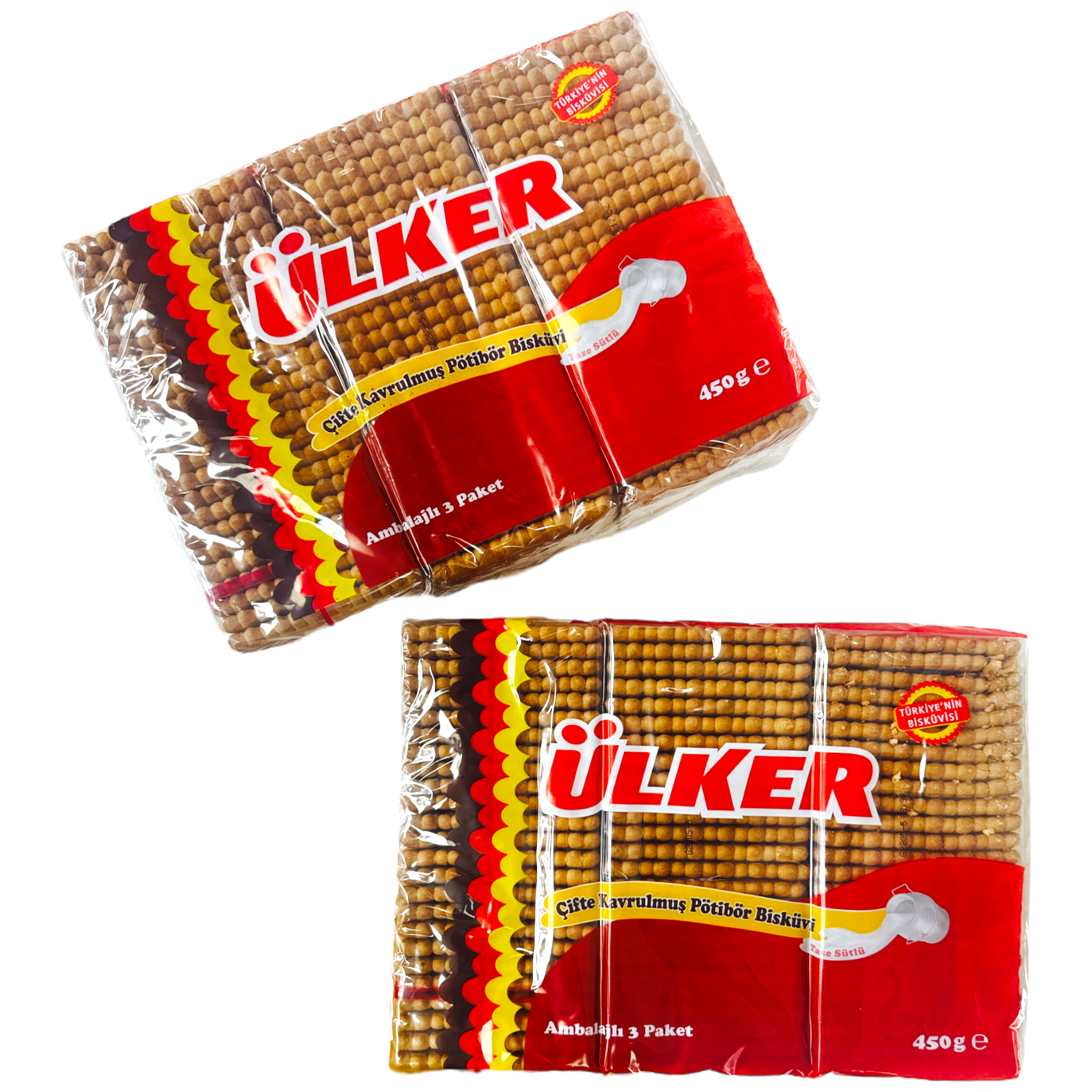 Ulker Double Roasted Turkish Tea Biscuits 450g - Flaky, Crispy, Perfect with Tea