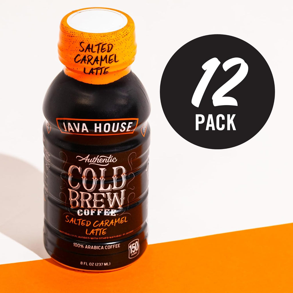 Cold Brew 8oz Bottles - Salted Caramel Latte