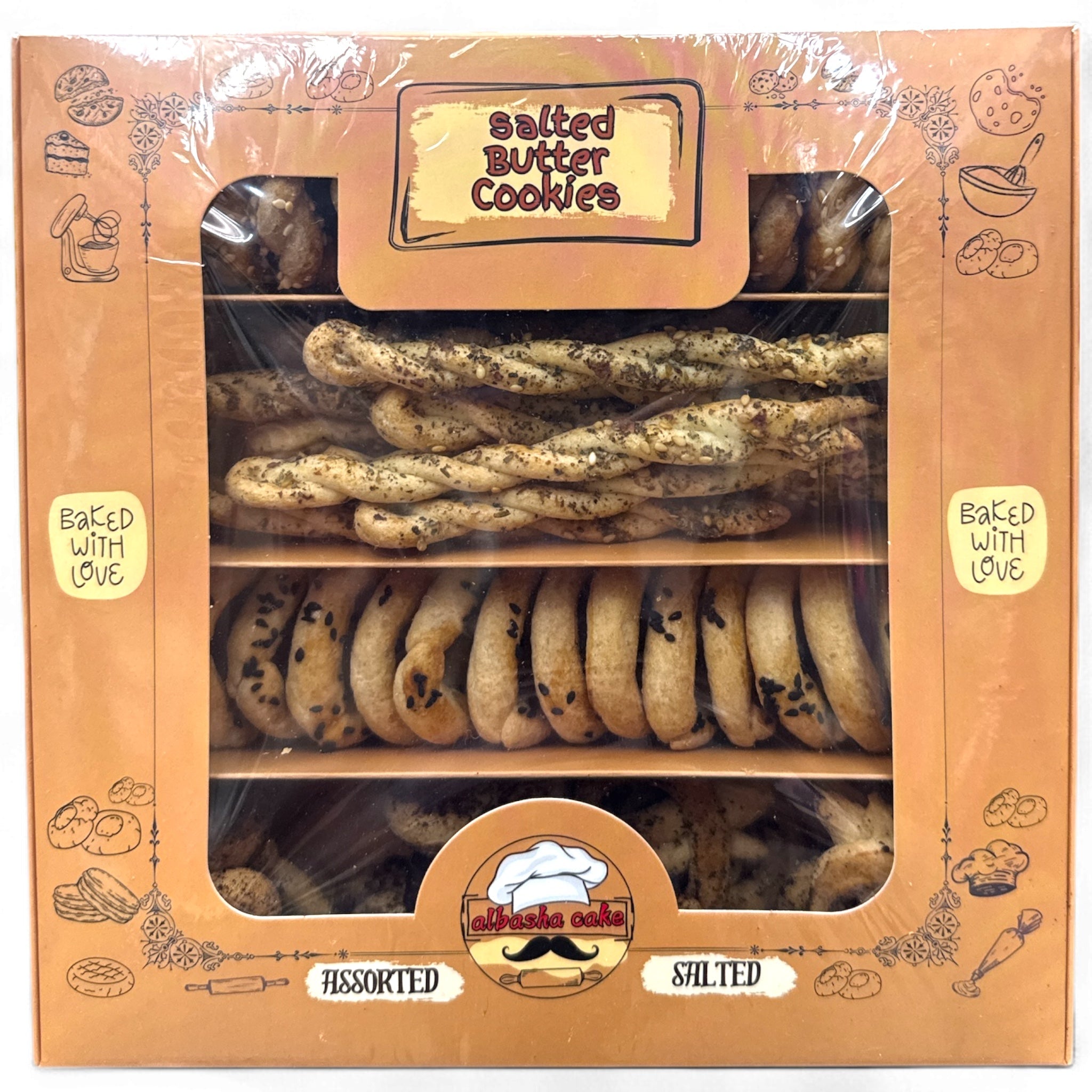 Assorted Salted Butter Cookies – Mediterranean Ingredients