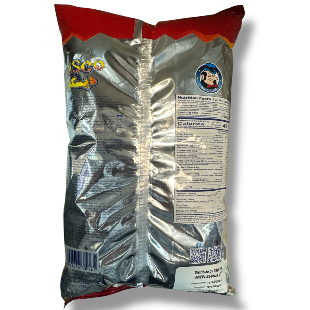 Mr.Chips Disco Chips – Crunchy Multicolor Party Snacks