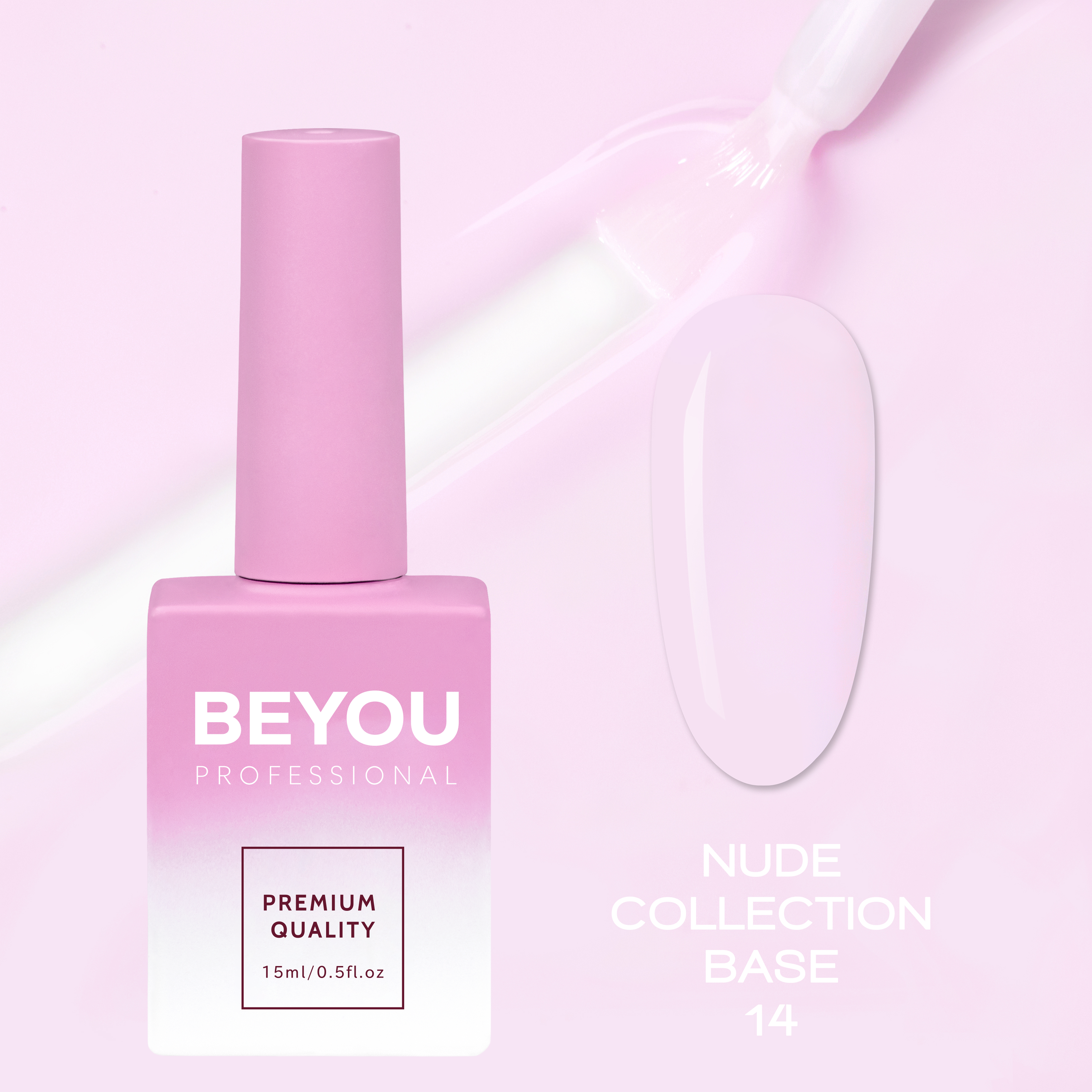 BEYOU Professional Nude collection Base 14 15 ML