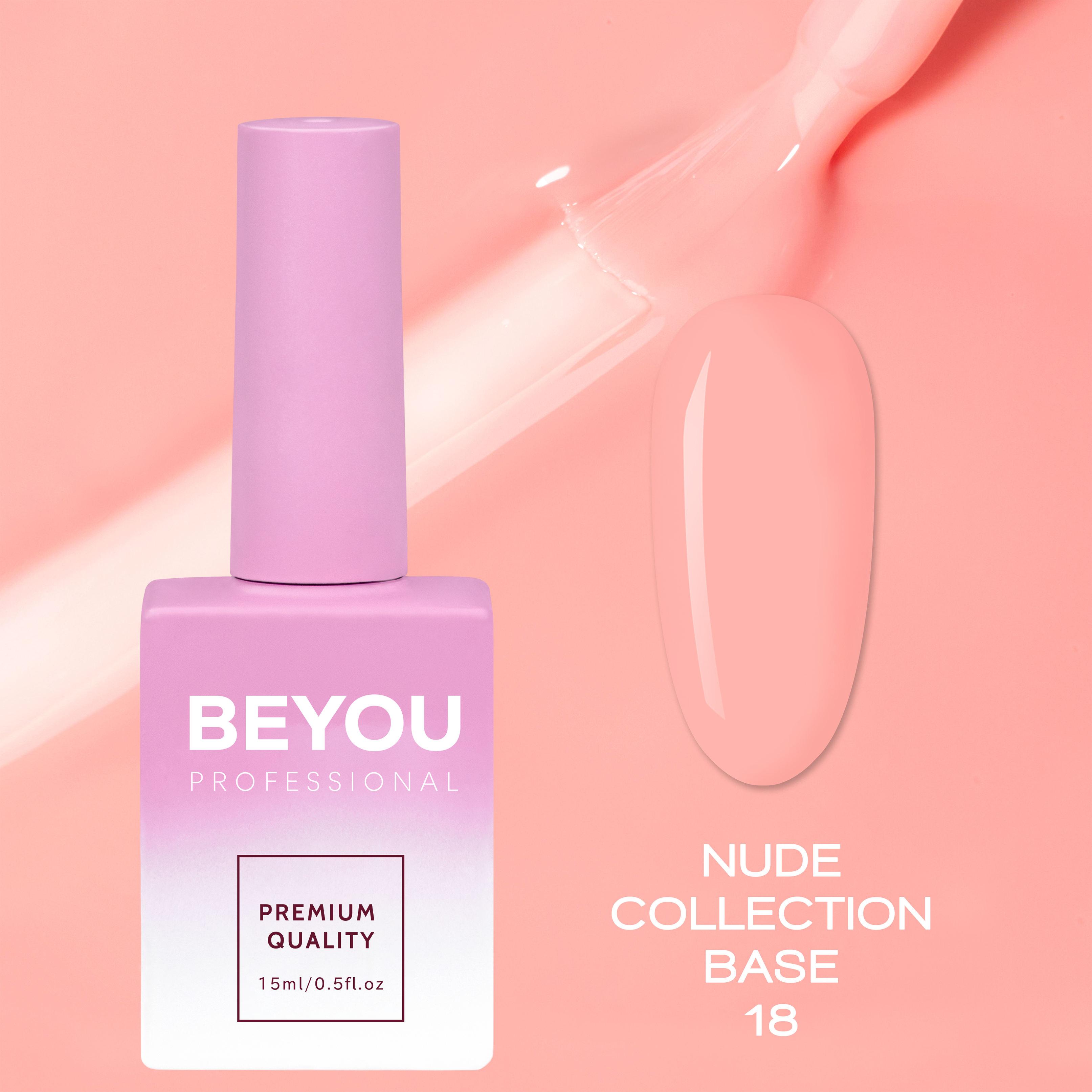 BEYOU Professional Nude collection Base 18 15 ML