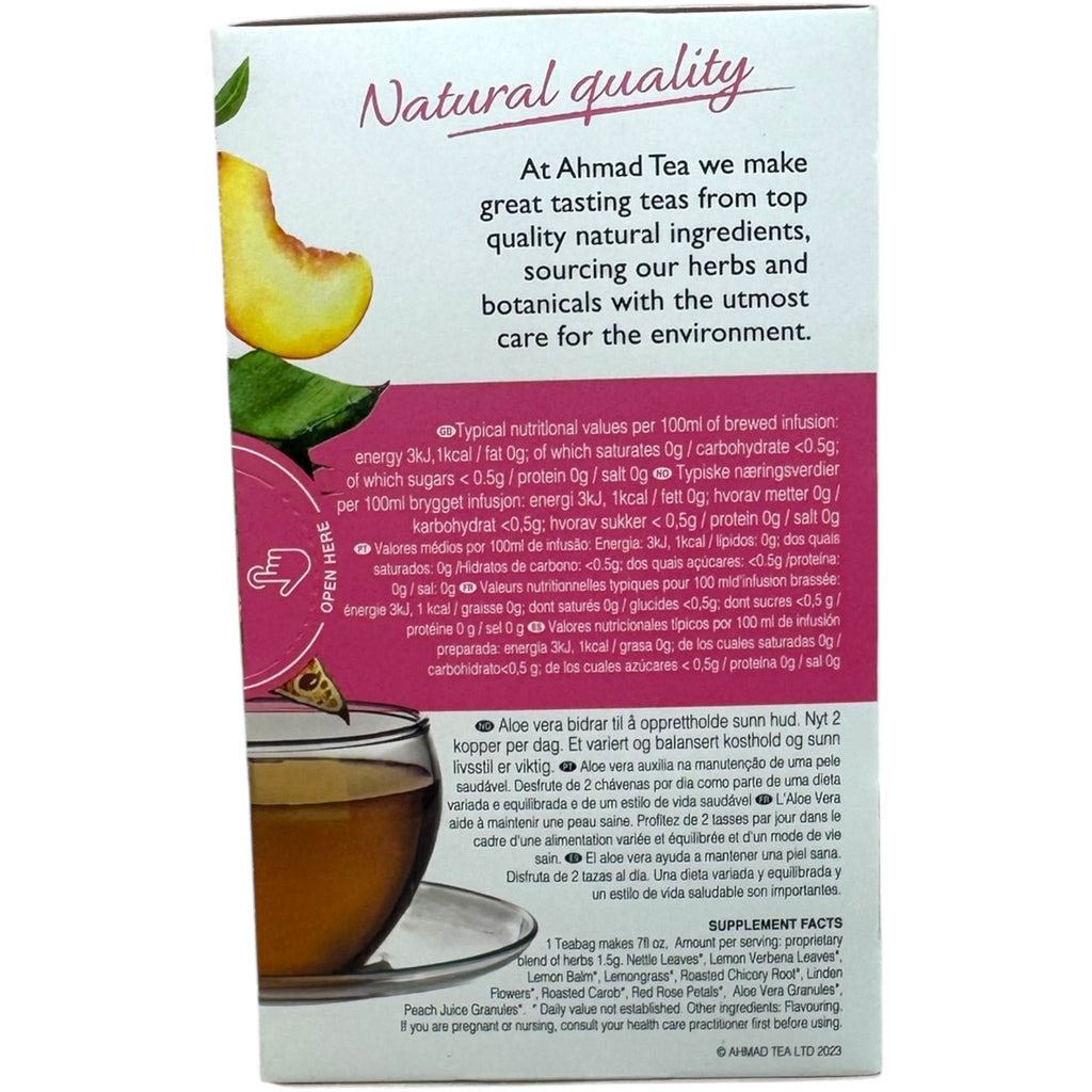 Ahmad Tea Beauty Herbal Tea for Skin Radiance