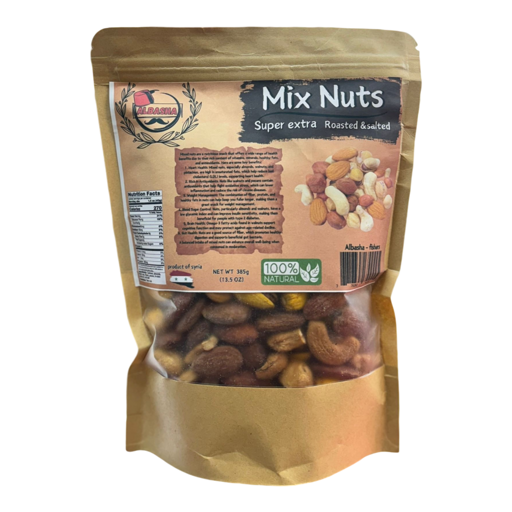 Premium Mixed Nuts Blend – Almonds, Cashews, Walnuts & Pecans