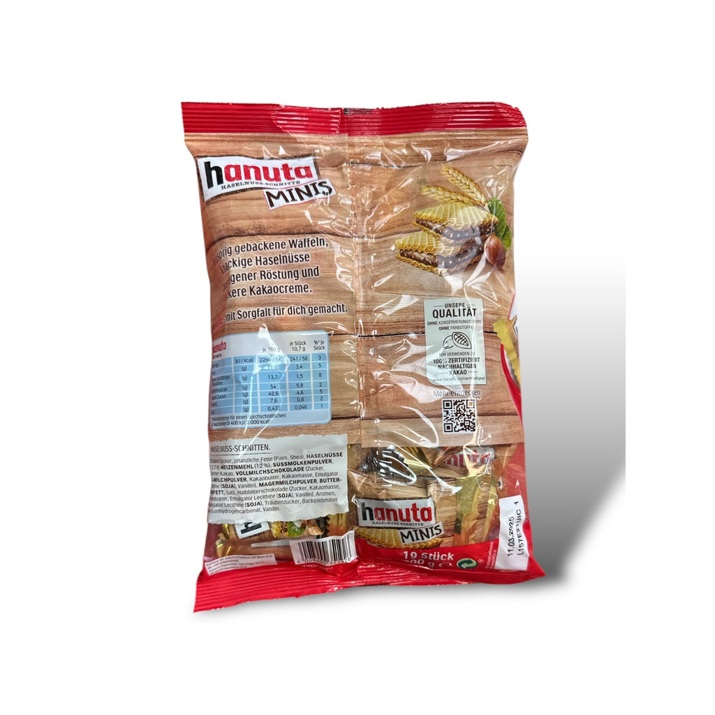 Cadbury Hanuta Minis Crispy Wafer Snack