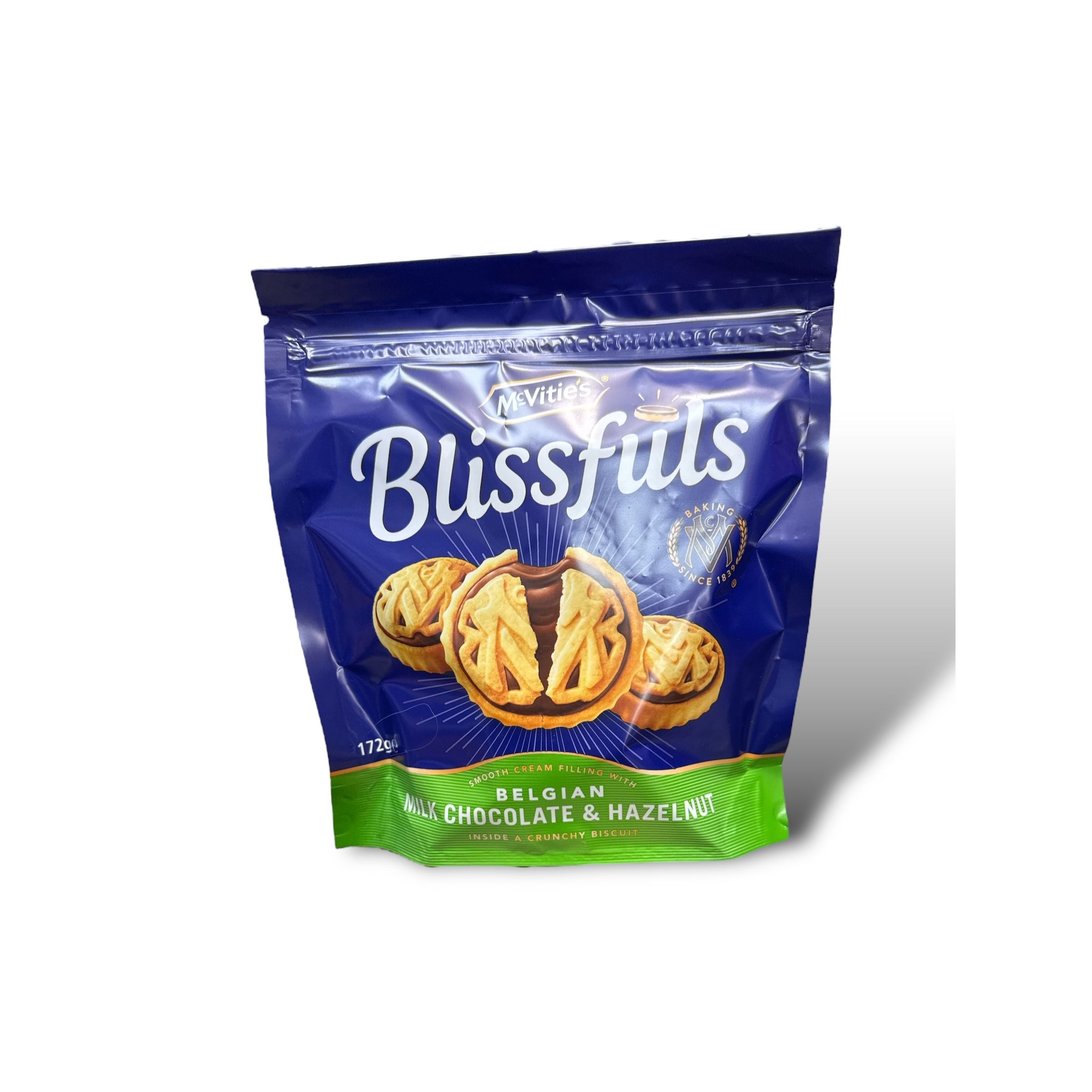 Cadbury McVitie's Blissfuls Milk Chocolate Hazelnut Truffles