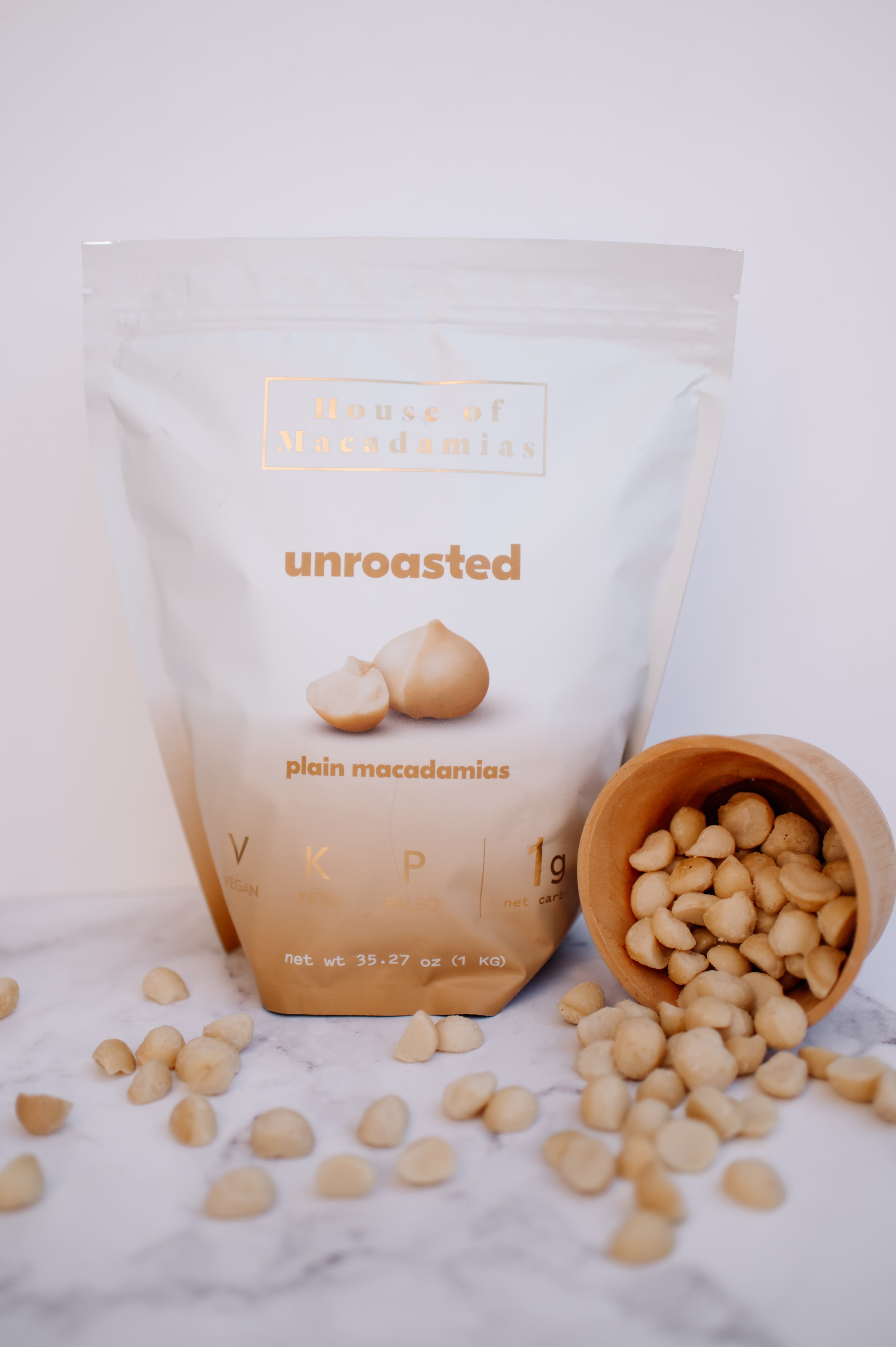 Raw Macadamia Nuts (2 lbs)