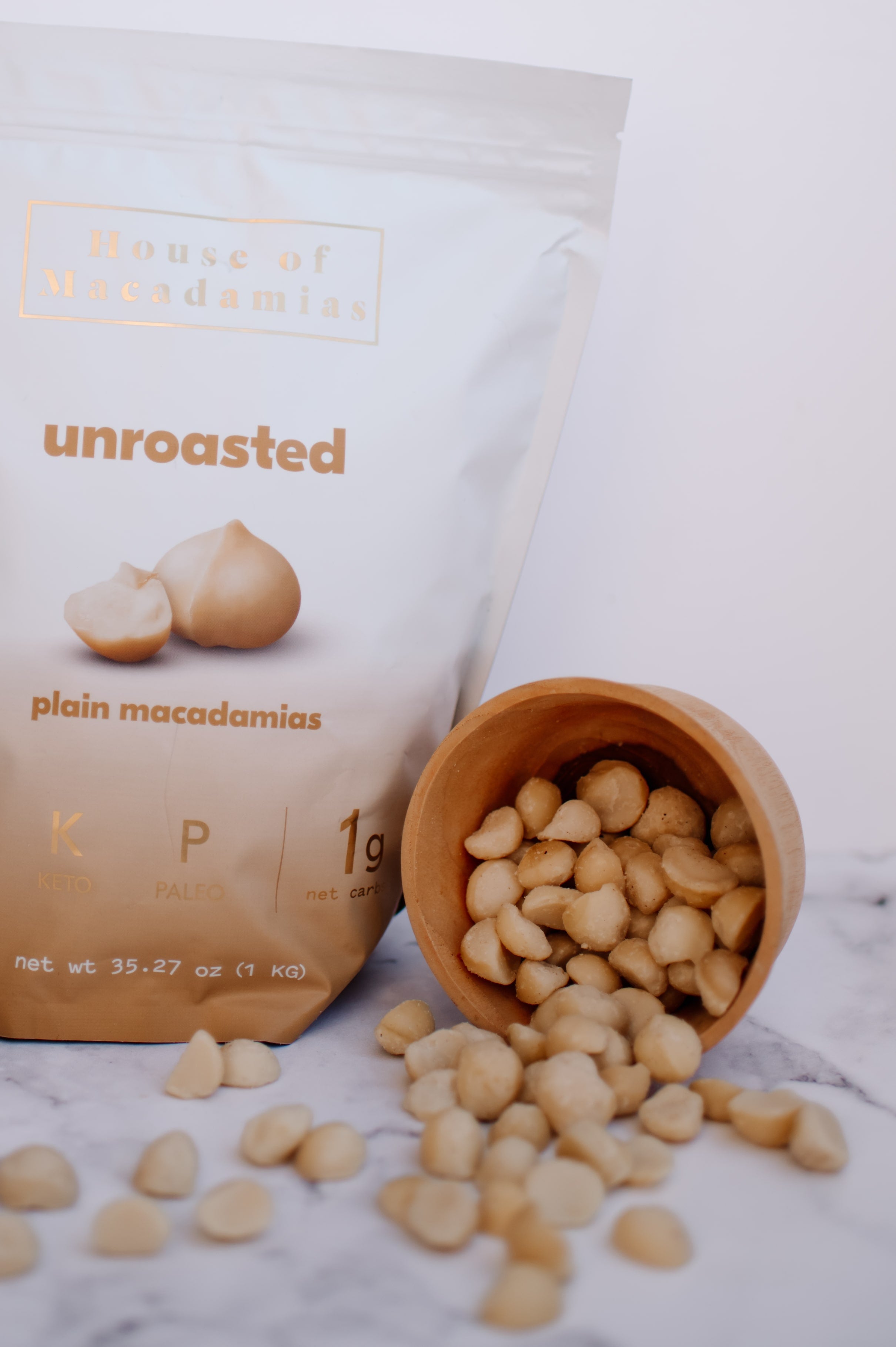 Raw Macadamia Nuts (2 lbs)