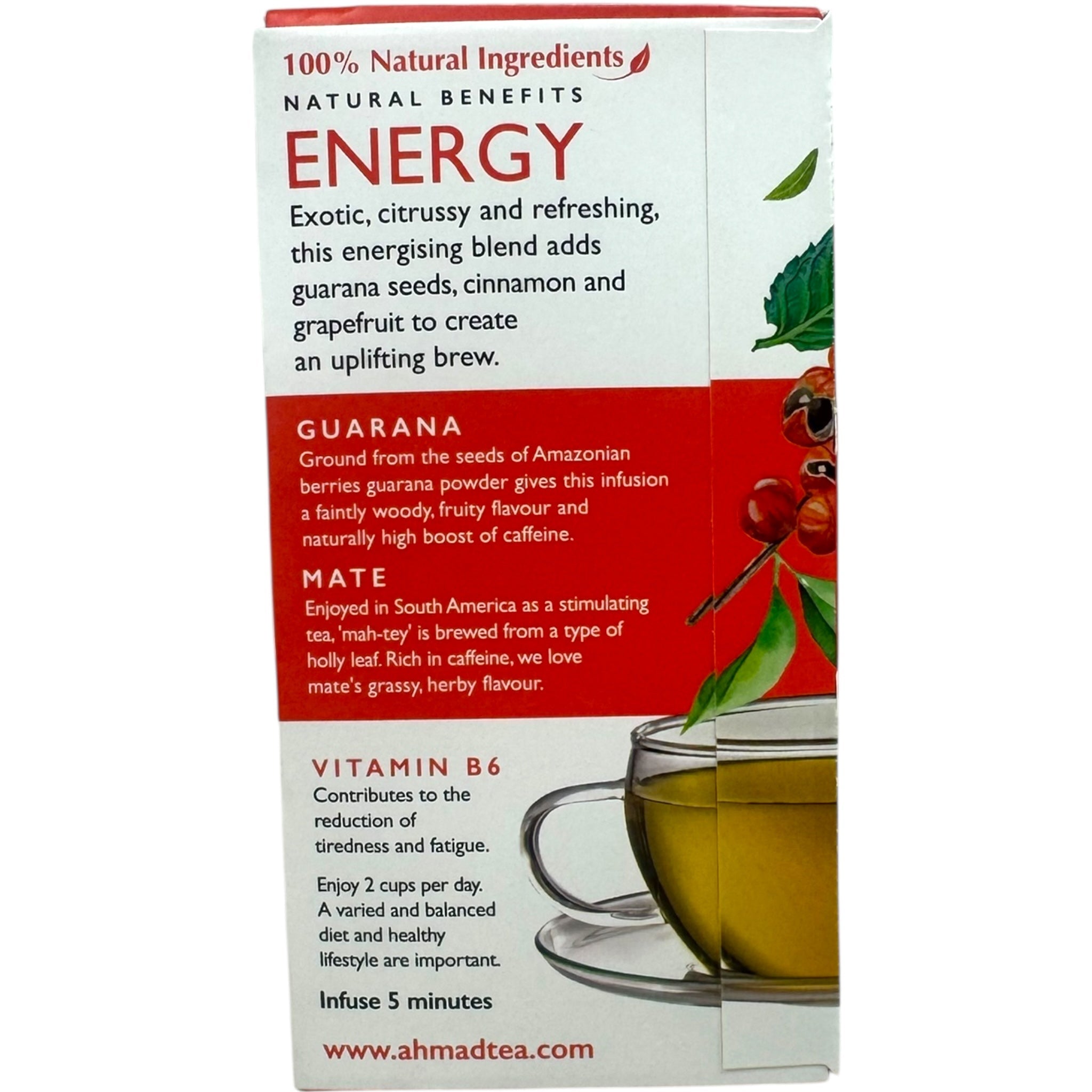 Ahmad Tea Energy Herbal Tea
