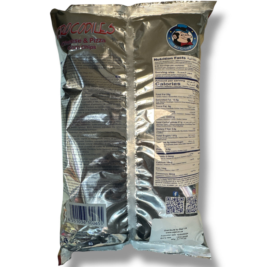 Mr.Chips Crocodile Snack – Crunchy Savory Treats