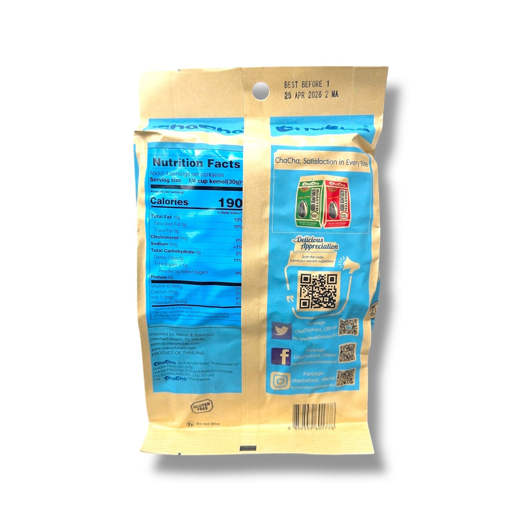 Chacha Sunflower Salted Seeds – Protein-Rich Snack