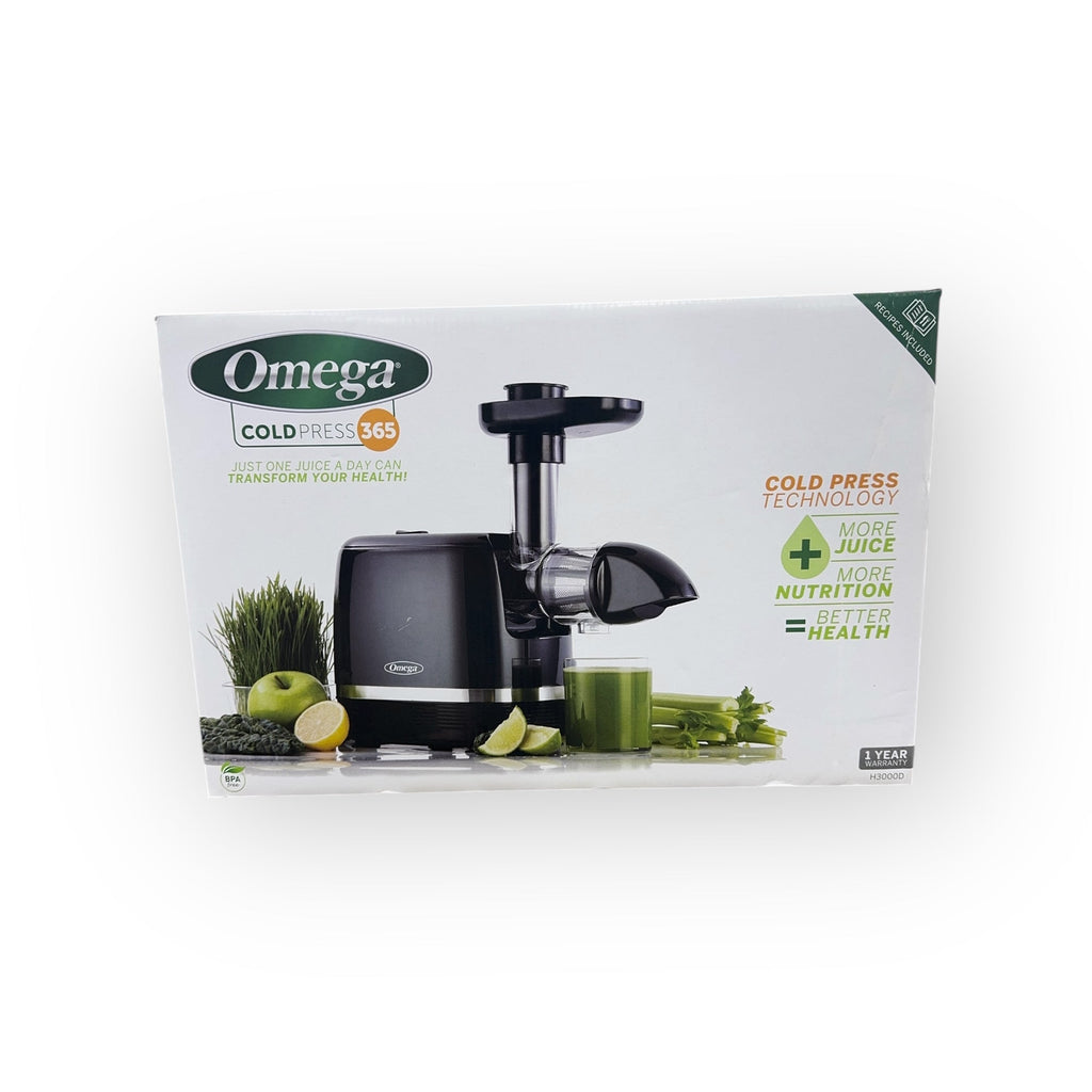 Omega Cold Press 365 Juicer – High Yield, Low Speed, BPA Free