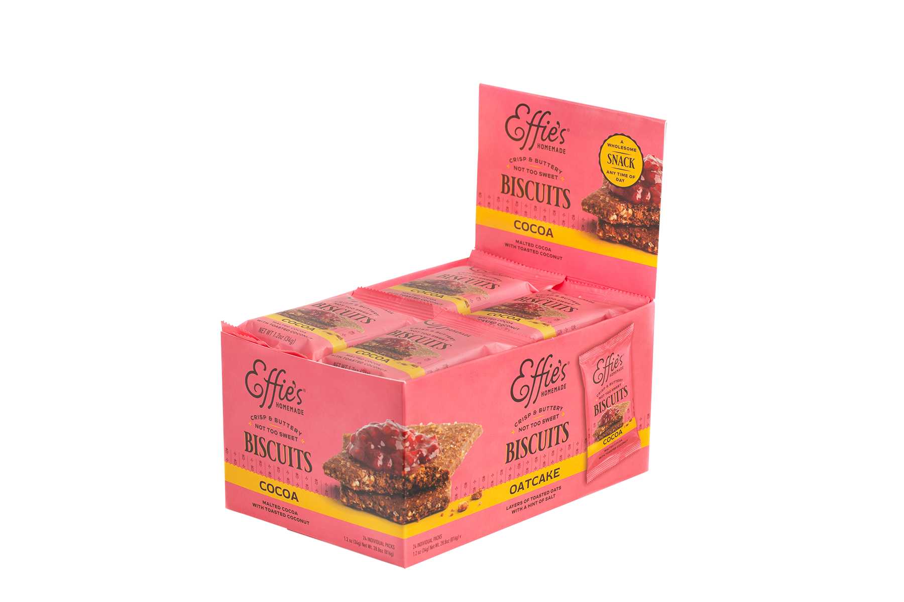 Cocoa Biscuits - Single Serve
