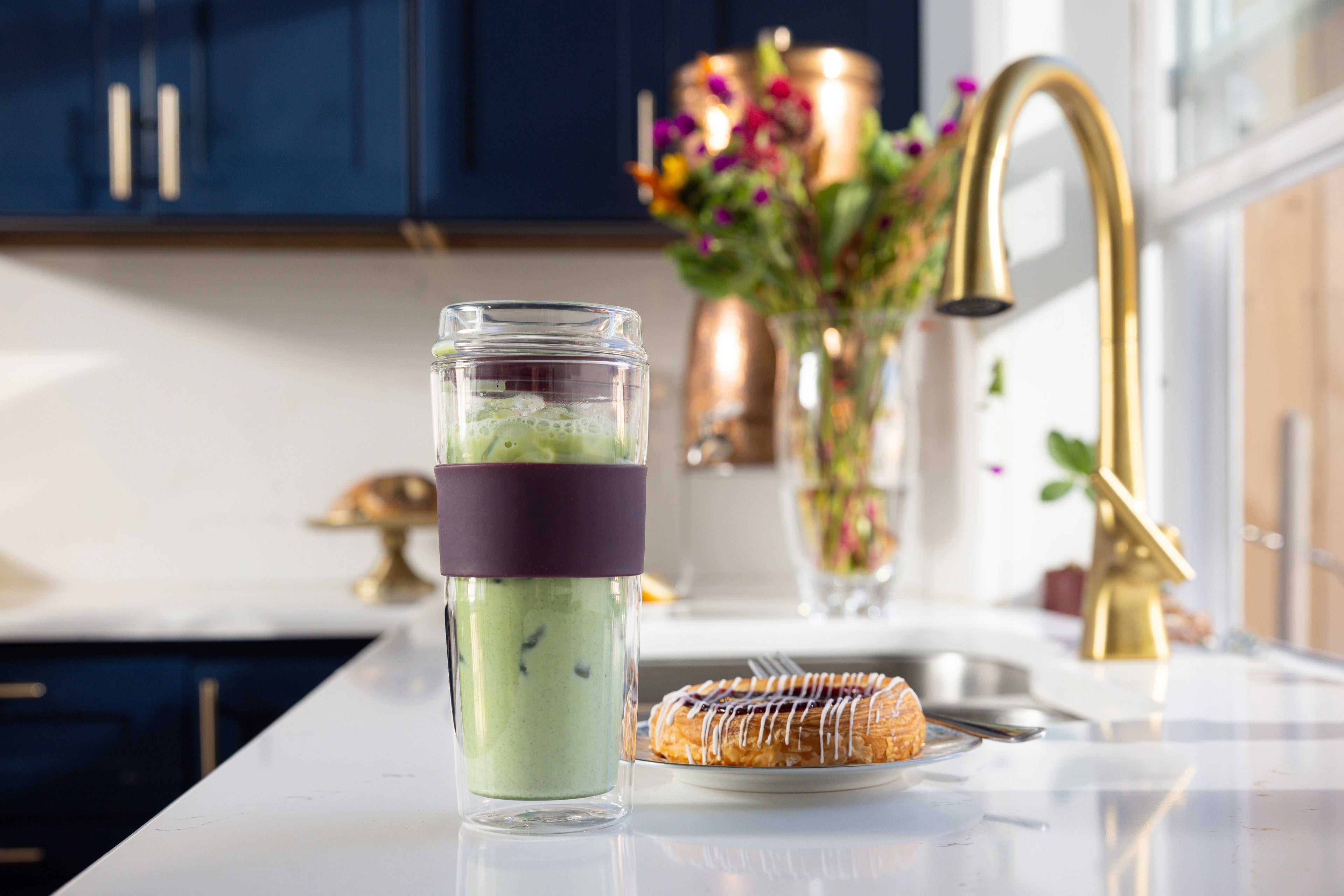 SipLux™ Glass Travel Cup