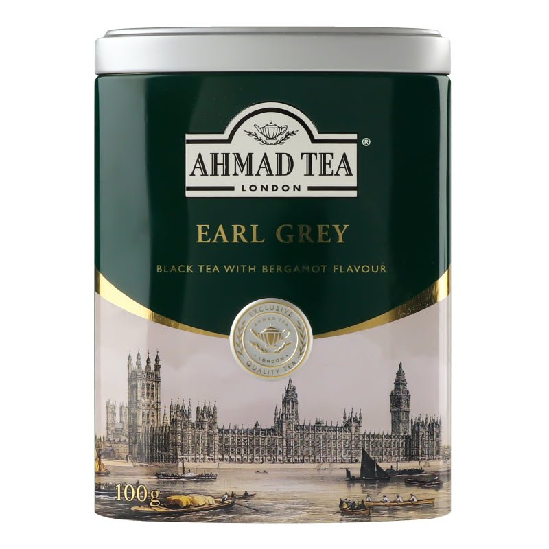 Ahmad Tea – Loose Earl Grey Tea Tin