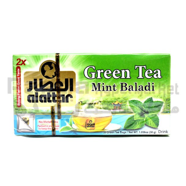 Alatar Green Tea With Mint – 20 Bags