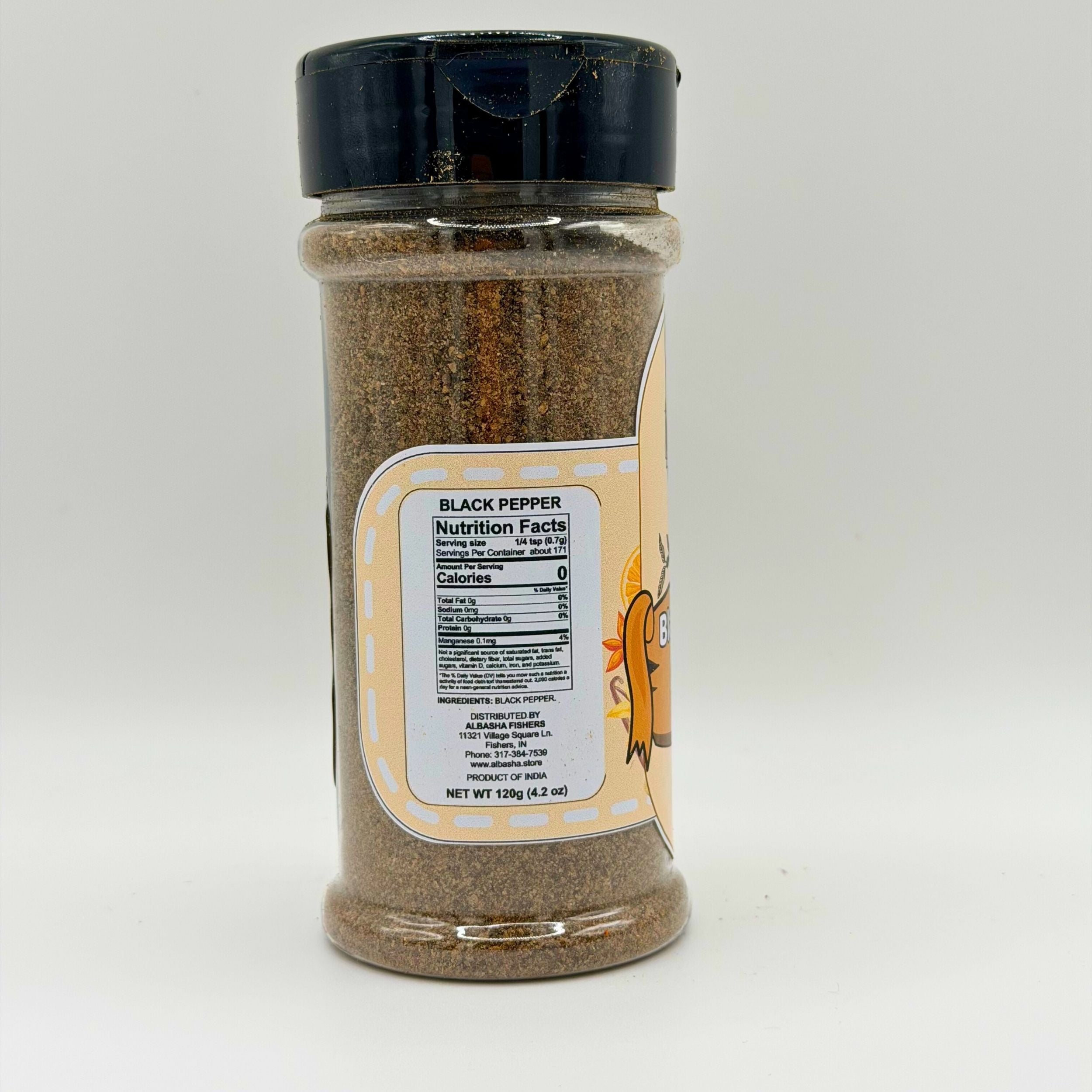 Aromatic Black Pepper - Premium ground Peppercorns for Intense Flavor and Freshness