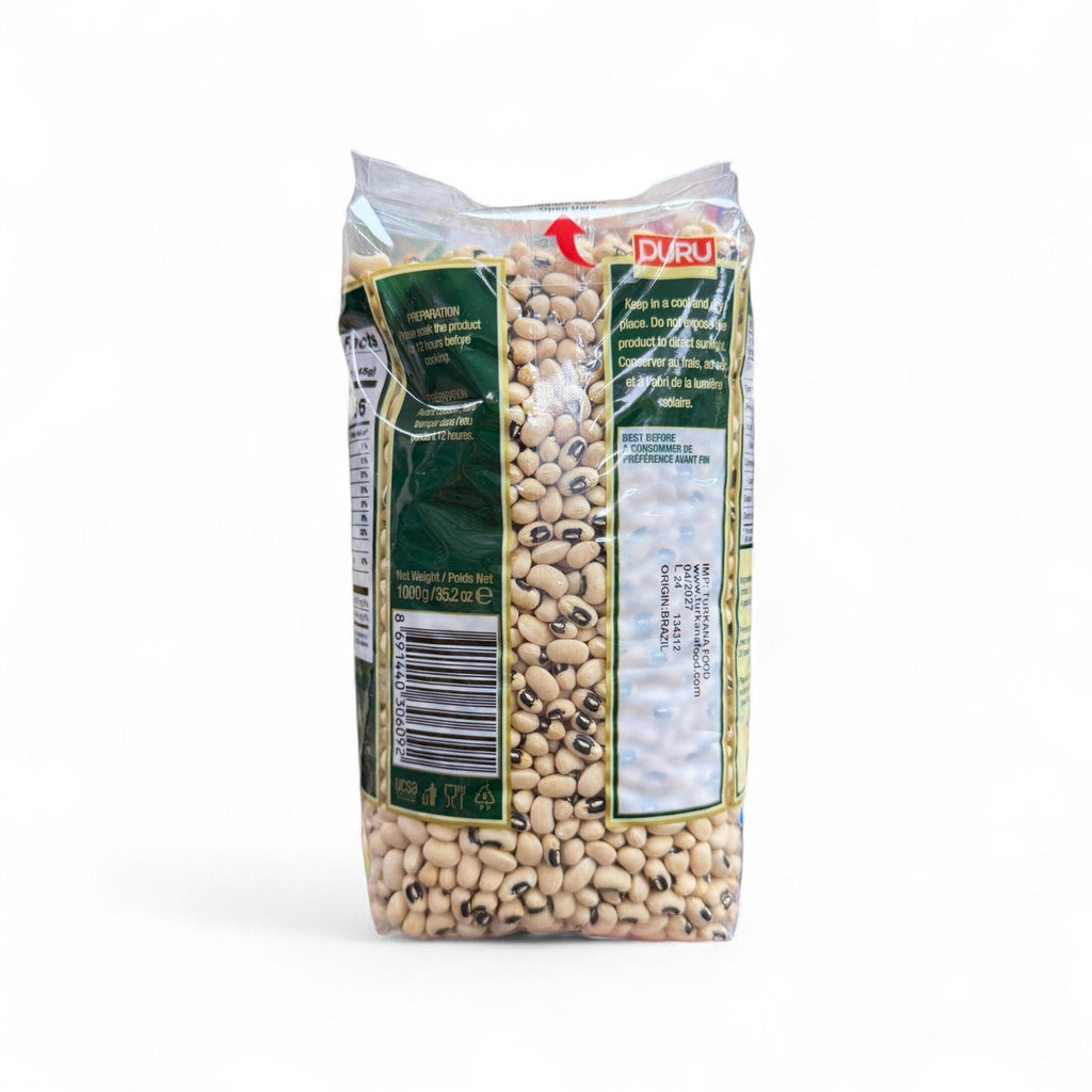 Duru Black Eyed Beans 1000g – Premium Legumes