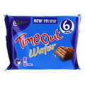 Cadbury Time Out Chocolate Wafer 6-Pack 127.2g