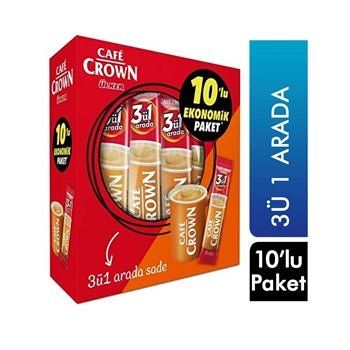 Cafe Crown 2in1 Instant Coffee Packets – 10 x 11g