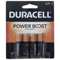 Duracell Coppertop AA Alkaline Batteries – 4 Pack