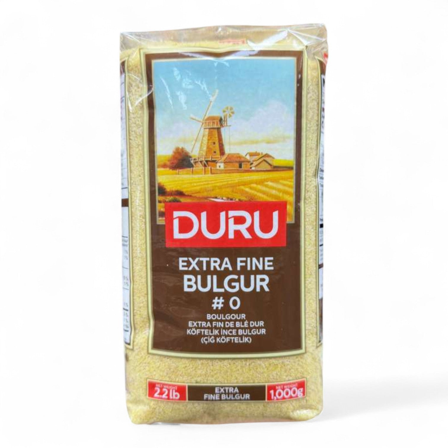 Duru Extra Fine Bulgur 1Kg – Versatile Culinary Grain