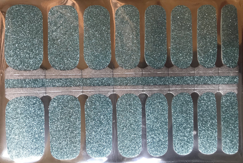 Spa Blue Glitter