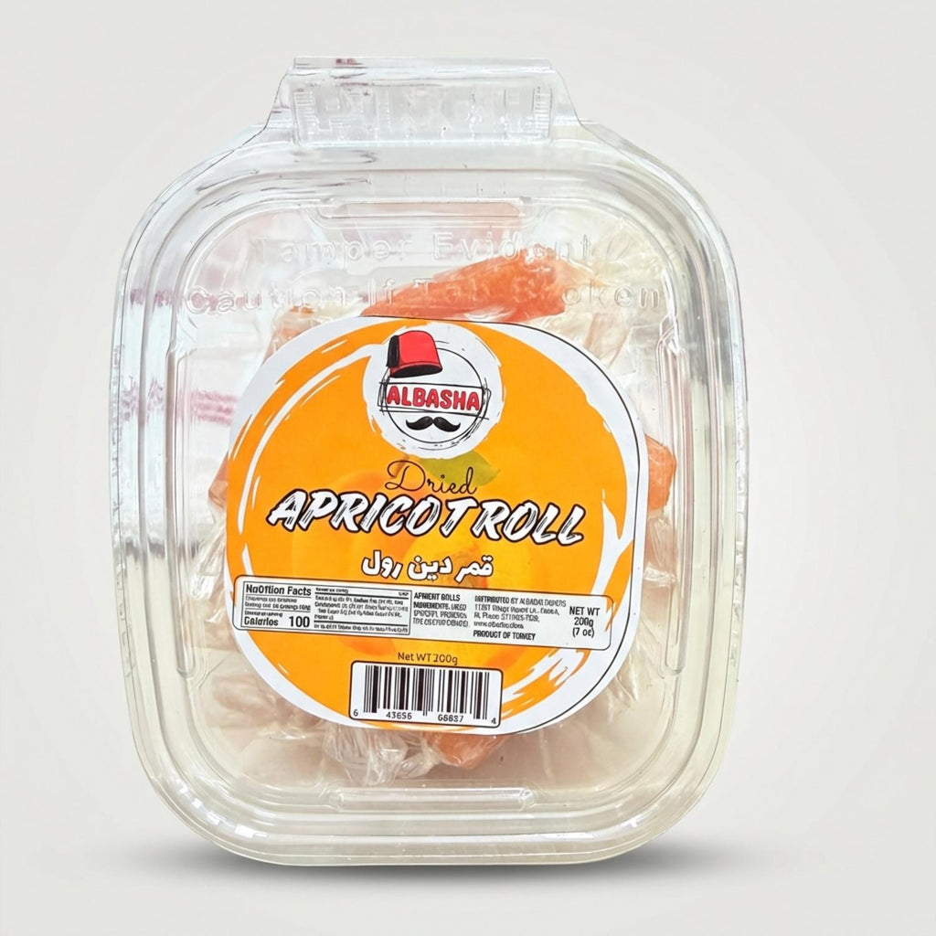 Albasha Dried Apricot Roll (200g)