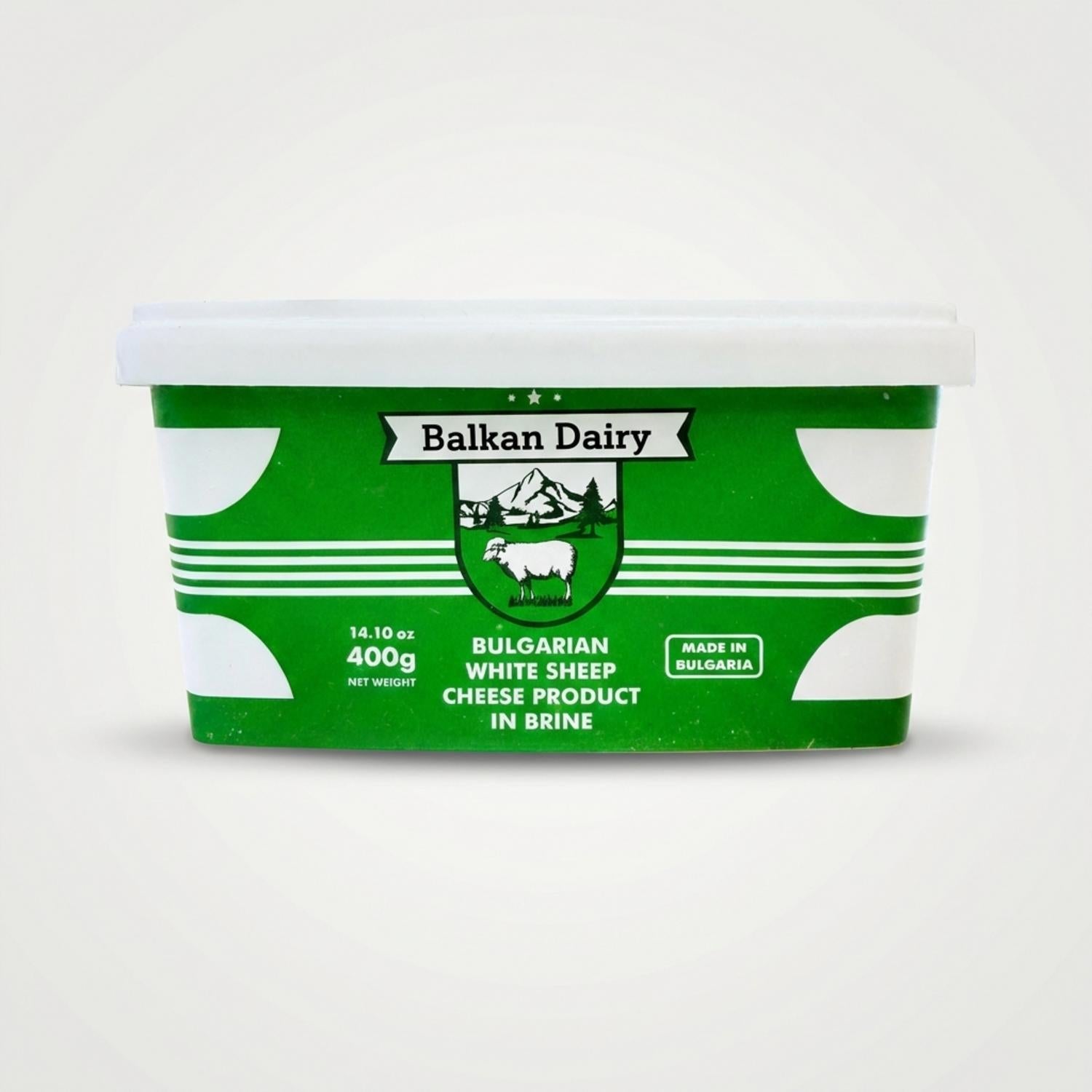 Bulgarian White Sheep Cheese in Brine (400g)