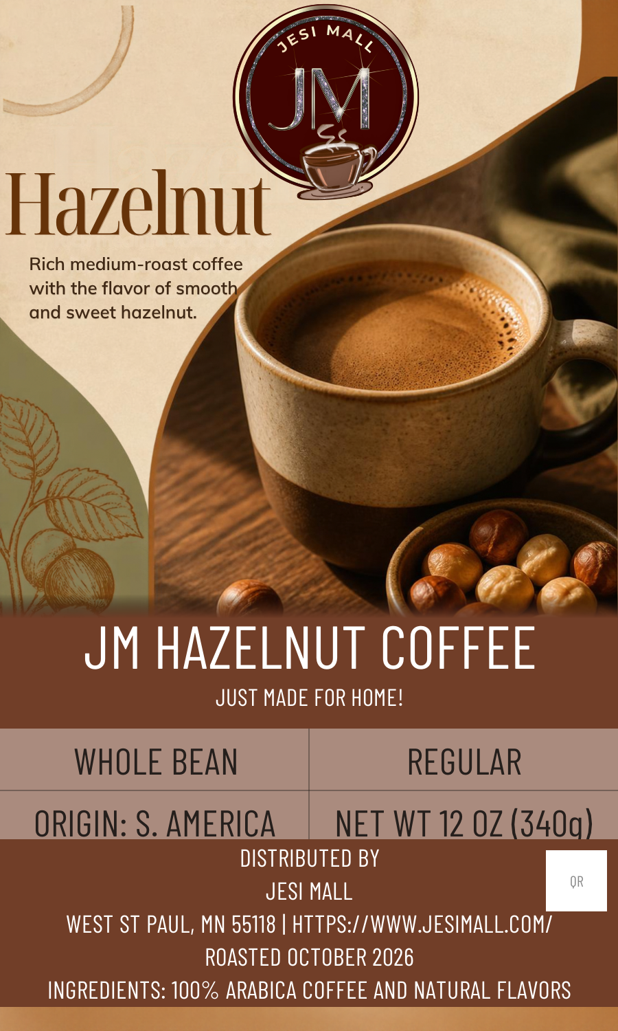 [partner-connect-label] JM Hazelnut coffee