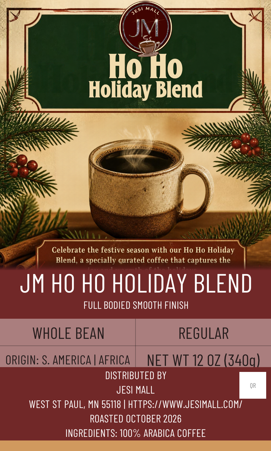 [partner-connect-label] JM Ho Ho Holiday Blend