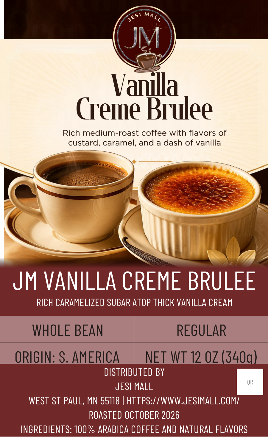 [partner-connect-label] JM Vanilla Creme Brulee