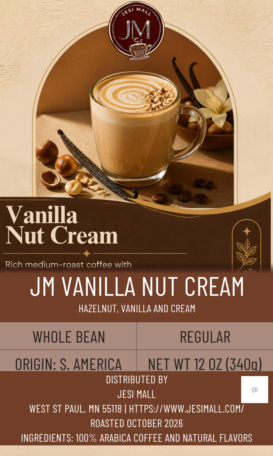 [partner-connect-label] JM Vanilla Nut Cream