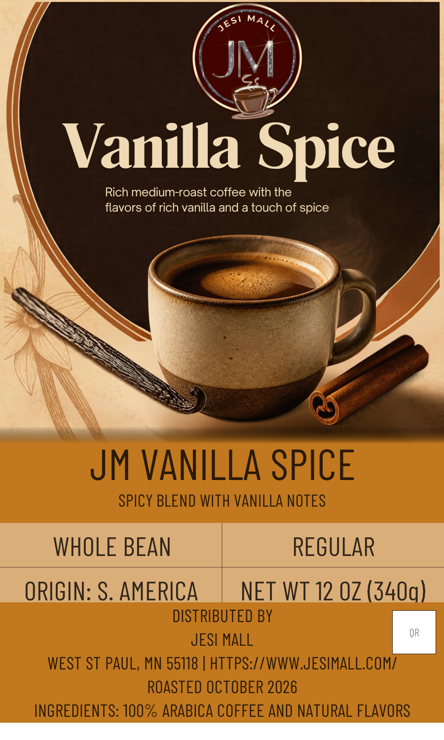 [partner-connect-label] JM Vanilla Spice