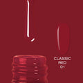 ELITE EMBRACE Professional Color Gel Classic RED 01 10ml ECGCR0110