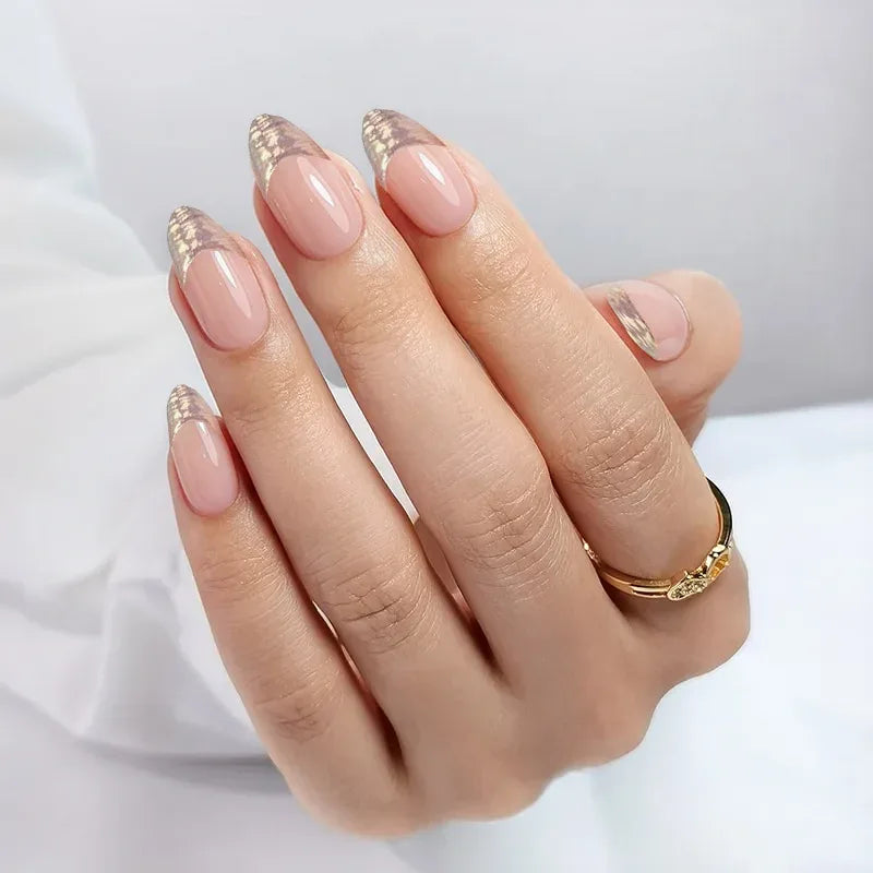 Athena Aurora Almond Nails - Press On Nails