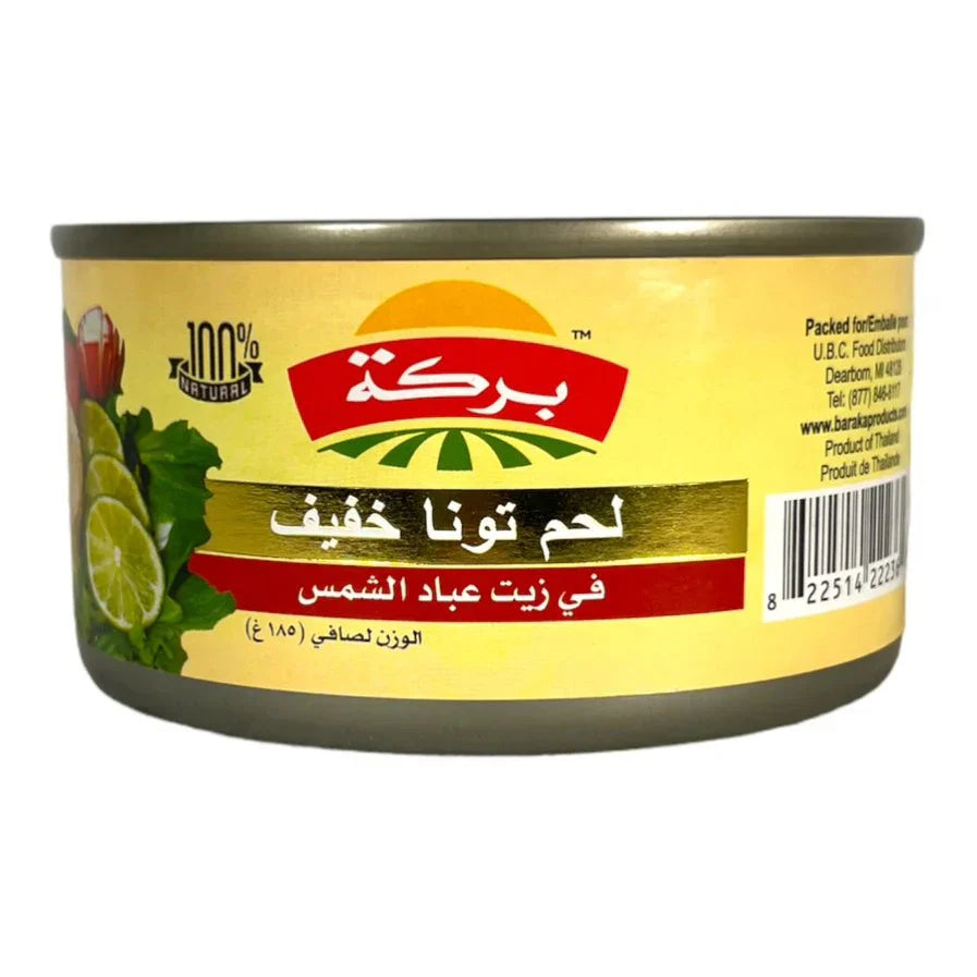 Baraka Light Meat Tuna in Sunflower Oil